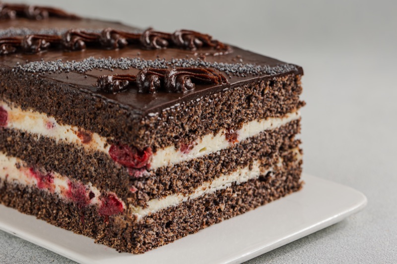 Маковий пляцок без борошна/ 2 кг 600 г